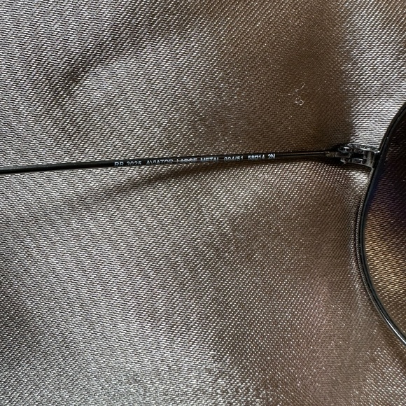 Ray-Ban Brown Gunmetal Men’s Aviator Sunglasses - Picture 13 of 14
